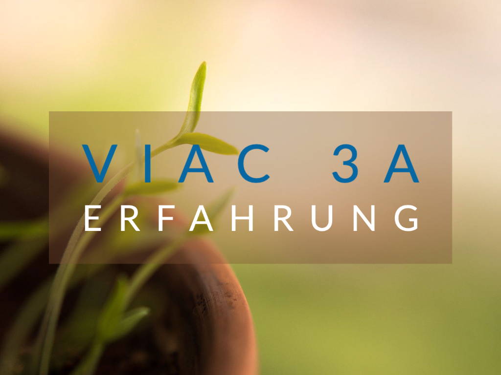 Erfahrung Sparen 3a von Viac  – Gebühren, Rendite