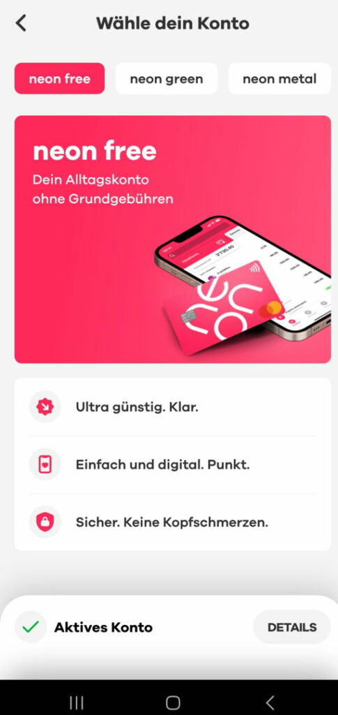 Neon free Gebühren neu: Eine starke Wahl für kostenbewusste Nutzer